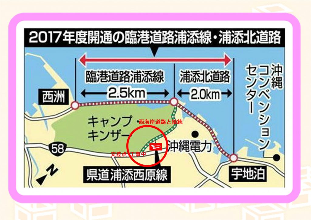 沖縄西海岸道路開通 琉球ダイハツ販売株式会社